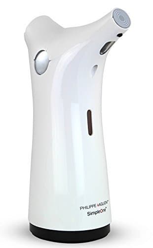 Automatic Touchless Soap Dispenser Stylish Design - Sensor Pump - Perfect for Bathroom and Kitchen - Arctic White