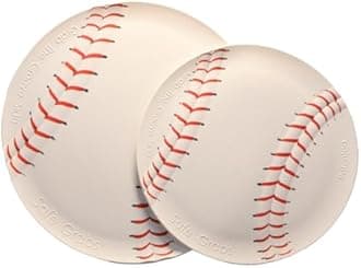 Safe Grabs: Original Microwave Mat as Seen on Shark Tank | Splatter Guard, Trivet, Hot Pad, Pot Holder, Minimize Mess (BPA Free, Heat Resistant, Dishwasher Safe), Baseball