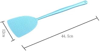 3 Pieces Fly Swatters Plastic Fly Swatters Long Handle Fly Swatters Manual Heavy Duty Plastic Flyswatter Fly Swatter Heavy Duty for Home Kitchen(Pink, Green, Blue)
