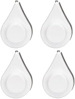 THIRDREALITY Zigbee Water Leak Sensor with Dripping Detection 4 Pack, 120 dB Alarm, App Notifications Enabled When Compatible with Home Assistant and Compatible Zigbee HUB, Batteries Included