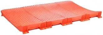 Homeon Wheels Tire Saver Ramps Anti-Slip Pads Design, Car Tire Wheel Ramps for Flat Spot and Flat Tire Prevention, Tire Savers for Storage, Carrying Bag, Easy to Store 4 Pack (WH-500) Orange