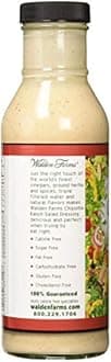 Walden Farms Chipotle Ranch Dressing – Calorie-Free, Gluten-Free, Low Carb, Keto-Friendly, Sugar-Free, Fat-Free, Dairy-Free Smoky Chipotle Ranch Flavor – 2-Pack, 12 oz Bottles