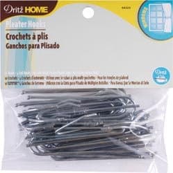 Dritz Ceiling Pleater Hooks 10/Pkg (4 Ends) (3 Pack)