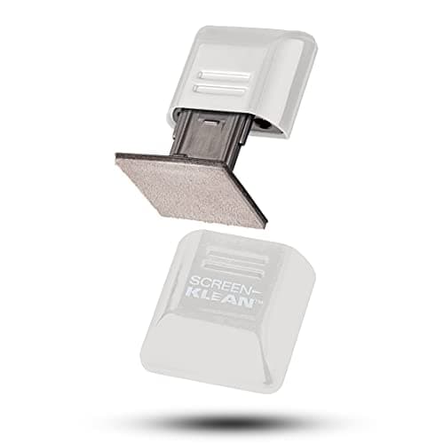 Carbon Klean ScreenKlean Tablet Screen Cleaner - Efficient and Durable Carbon Microfiber Technology Injected White