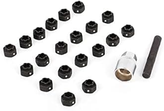 22PCS Wheel Locking Nut Key Kit Compatible with VAG, Wheel Lock Nut Scoket Adapter Set, Wheel Anti-Theft Lug Nut Removal Tool, Anti-Theft Screw Remover