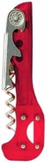 BoomerangTM Two-Step Corkscrew (Translucent Red) by Franmara