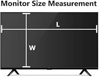 XRRX 43-65 Inch TV Screen Protector, Frosted Matte Anti Glare Outdoor/Indoor Anti Blue LightDustproof Filter Film, Relieve Eye Strain and Sleep Better, for LCD、LED、4K OLED / 43in 942x529mm