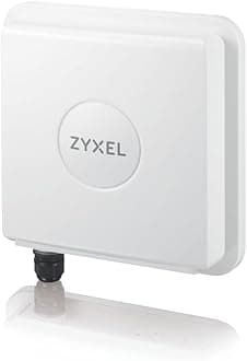 Zyxel 4G LTE-A Cat.6 Router with PoE | Nebula Cloud Management | LTE7461N |Outdoor Design for Reliable Connection | Heavy Duty IP68 Enclsoure | 300Mbps | Remote Management | Easy Installation