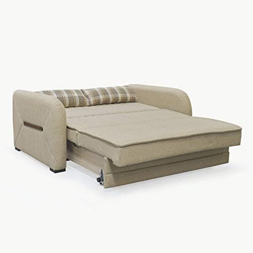 Home Centre Bogota Solid Three-Seater Sofa Bed