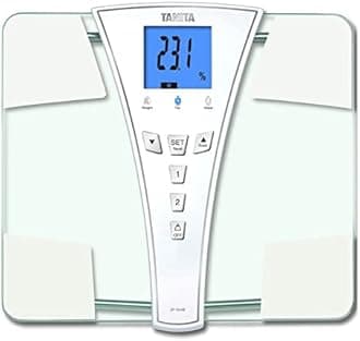BF-684W Digital Body Fat & Body Water Scale - Multi-Frequency BIA - BMI Monitor - 440 lb Capacity - Tempered Glass Platform - Athlete & Guest Modes - Japan Technology