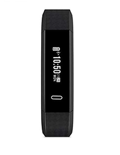 Premium Bluetooth Intelligence Health and Activity Tracker Smartband with OLED Color Touchscreen, Pedometer, Heart Rate, BP Monitor Tracker (Black), Compatible with Android and iOS Devices