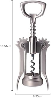 IKEA IDEALISK corkscrew, silver-colour/matt