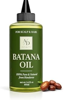 Batana Oil for Hair Growth - 100% Pure & Natural from Honduras, Dr. Sebi Organic Approved for Thicker & Stronger Hair (Botana Oil)