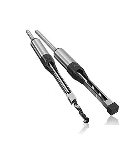6mm/8mm Square Hole Mortiser Drill Bit Mortising Chisel Square Hole Drill Bit for Woodworking Tools