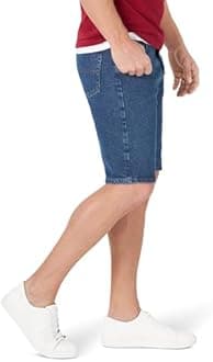 Wrangler Authentics Men's Classic Relaxed Fit Five Pocket Jean Short