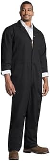 Red Kap mens CT10BK Work Utility Coveralls (pack of 1)