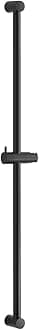 OFFO Shower Slide Bar 40 in Adjustable Installation Distance 20-39 in with 360° Adjustable Handheld Shower Head Holder for Bathroom, Screw Wall Mounted, Matte Black