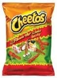 Cheetos Flamin' Hot Limon Crunchy 9oz Bag (Pack of 4)