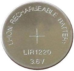 New 1 x Rechargeable LIR1220 LIR 1220 3.6V Button Cell