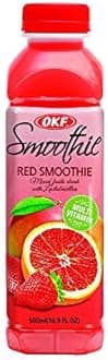 OKF Smoothie, Multi Vitamin Premium New Drink, 16.9 Fluid Ounce (Red Smoothie, 12 Pack)
