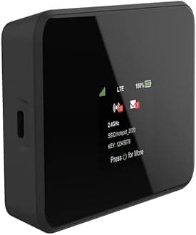 AT&T Wi-Fi Turbo Hotspot 2, 256 MB, Black - Prepaid Hotspot, dual band