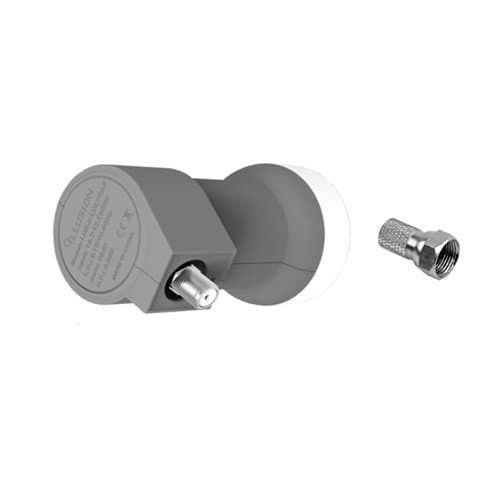 TECATEL Illusion – LNB + 1 Connector, Grey