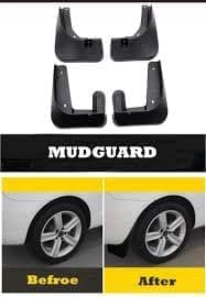 Autokaar OE Type/Box Type Car Mud Flap for Maruti Suzuki Fronx, Black