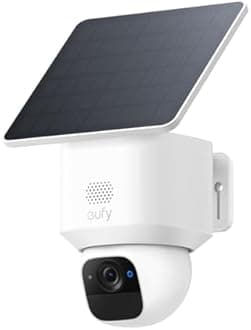 eufy Security SoloCam E30, Security Cameras Wireless Outdoor, Solar Camera Outdoor Wireless, 360° Pan, AI Tracking, 2K Clarity, No Monthly Fee