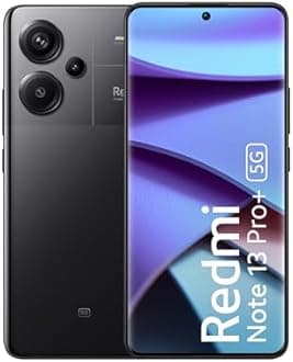Redmi Note 13 Pro+ (Fusion Black, 12GB RAM, 512GB Storage)