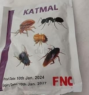 Bedbug & Cockroach Insect Cleaner 100g Packet Powerful & Long-Lasting Pest Control Solution for a Clean Safe Home katmal powder