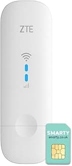 MF79N 4G LTE USB WiFi Modem Unlocked – Mobile Broadband Dongle & WiFi Hotspot, Connect Up to 10 Devices, External Antenna Ports, Plug & Play, 2-Year Warranty