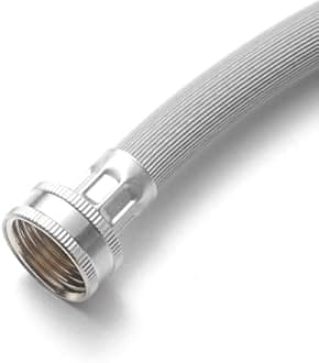 Dehumidifier Hose for Drainage 3/4" FHT, with Premium Brass Connectors (6FT)
