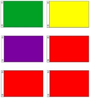 Beach Warning Flags Set 4' x 6'