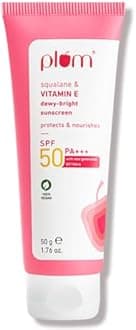 Plum Squalane & Vitamin E SPF 50 PA+++ Dewy-Bright Sunscreen