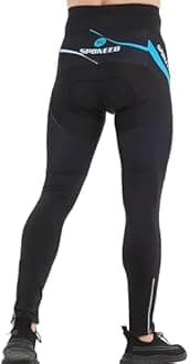 sponeed Men's Bicycle Pants 4D Padded Road Cycling Tights Leggings Outdoor Cyclist Riding Bike Wear