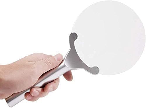 Magnifier Borderless/Large Mirror/Handheld Eldly/Amblyopia/Low Vision/Student/Child Read Check Repair Circuit Board, Medicine Bottle, Tiny Text Magnifier with LED Light
