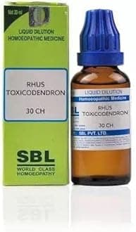 RHUS TOXICODENDRON 30C 30 ML SBL || Shophomeo®