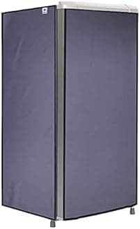 Nitasha Waterproof and dustproof Fridge Cover Kelvinator 190 litres 2 Star Single Door Refrigerator Refrigerator, KRD-A210DBP (Design NO:- Gray)