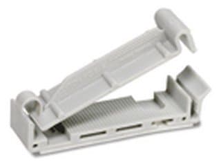 Flat Ribbon Clamp 2 Inchmax Width Adhesive Backed-8Pack