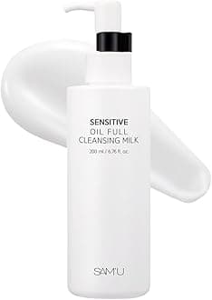 サミュセンシティブオイルフルクレンジングミルク200ml SENSITIVE OIL FULL CLEANSING MILK 洗顔剤 オイル メイク落とし 保湿 乾燥肌 乾燥肌ケア 低刺激 肌荒れケア 毛穴ケア 弱酸性 低刺激 pHバランス 韓国コスメ 韓国スキンケア