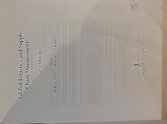 WILEY Global Logistics and Supply Chain Management