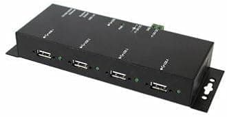 Coolgear CoolGear USB 2.0 Over IP Network 4-Port Hub, Share any USB Device Over TCP/IP Network