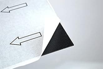 Floor Tiles self Adhesive Small Black Grey Tile Vinyl Flooring Kitchen 32 Tiles (32ft²)