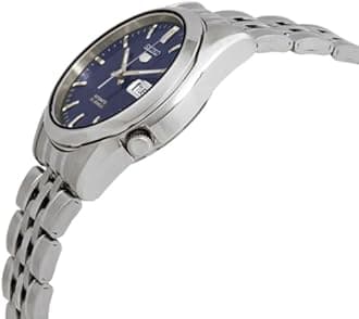 SEIKO Automatic Watch for Men 5-7S Collection - with Day/Date Calendar, Luminous Hands, Stainless Steel Case & Bracelet