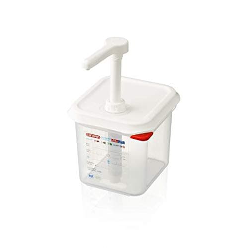 Pump Sauce Dispenser, 2.7-Quart