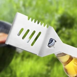 BBQ Grill Accessories Set, 38Pcs Stainless Steel Grill Tools Grilling Accessories with Aluminum Case, Thermometer, Grill Mats for Camping/Backyard Barbecue, Grill Utensils Set for Men Women