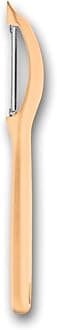 VICTORINOX 7.6075.92 Universal Peeler Sharp Vertical Peeler Light Orange Ergonomic Handle for Easy Grinding Dishwasher Safe