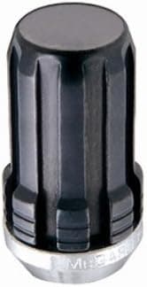 McGard 65315BK SplineDrive Black Cone Seat Lug Nuts (M14 x 1.5 Thread Size) Set of 4