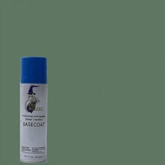 Dip Wizard Hydrographic Paint 12 Ounce Aerosol Spray Can Base Coat Hydro Graphic Film Water Transfer Printing Hydro Dipping Dip Paint (Ghost Green)