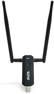 ALFA AWUS036AXM WiFi 6E USB 3.0 USB Adapter, AXE3000 Tri-Band 6Ghz/5.8GHz/2.4GHz, Wireless Gigabit Speed (Up to 3Gbps)